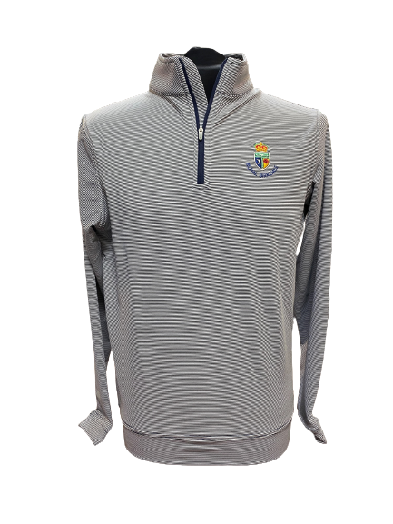 Peter Miller Perth Stripe Zip-Neck