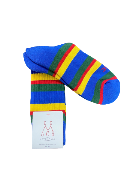 RBGC Matchplay Crew Stripe Socks